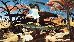 Henri Rousseau War(Cavalcade of Discord) Germany oil painting art